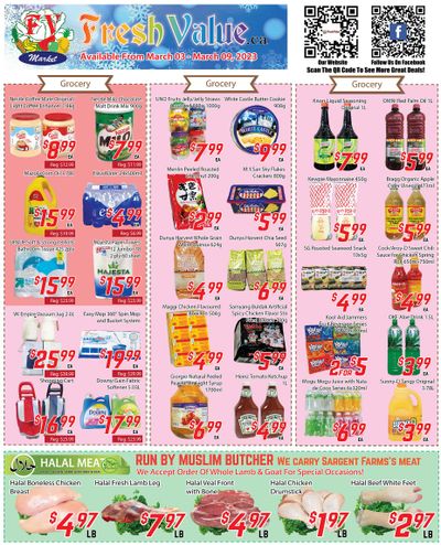 Fresh Value Flyer March 3 to 9