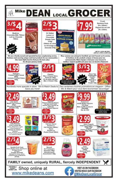 Mike Dean Local Grocer Flyer March 3 to 9
