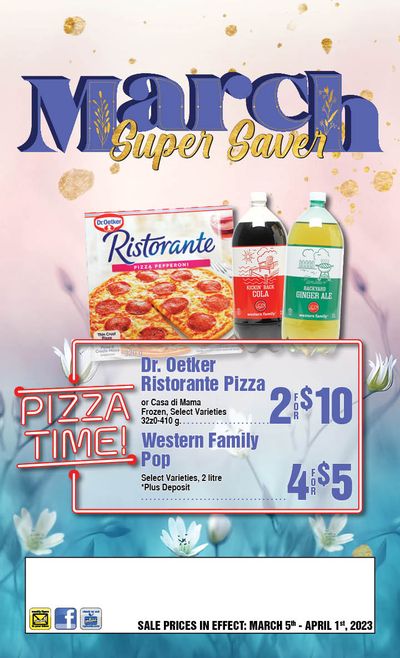 AG Foods March Super Saver Flyer March 5 to April 1