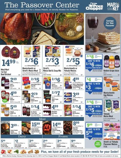 Price Chopper (CT, NY, PA, VT) Weekly Ad Flyer Specials February 26 to April 15, 2023