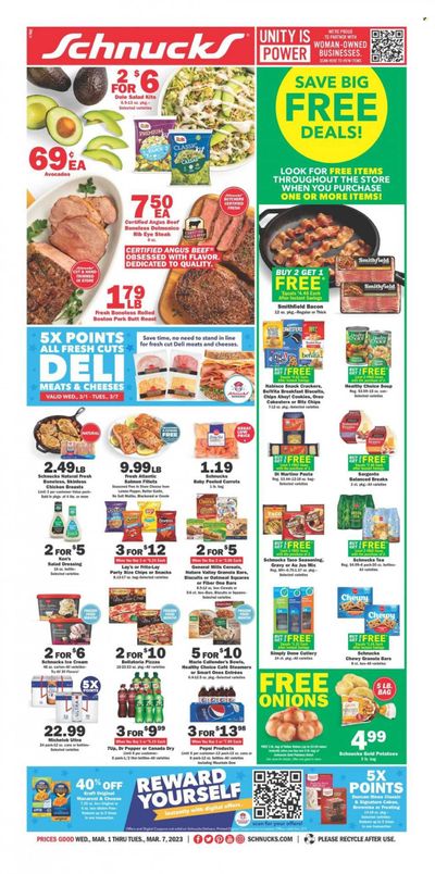 Schnucks (IA, IL, IN, MO) Weekly Ad Flyer Specials March 1 to March 7, 2023