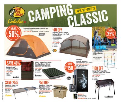 Bass Pro Shops Flyer April 30 to May 13