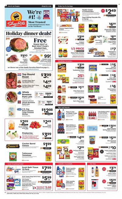 ShopRite (NJ, PA) Weekly Ad Flyer Specials February 26 to March 4, 2023