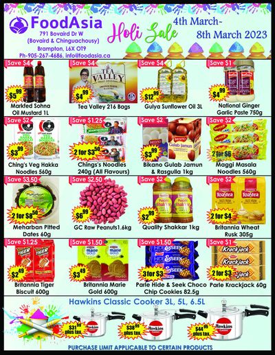 FoodAsia Flyer March 4 to 8