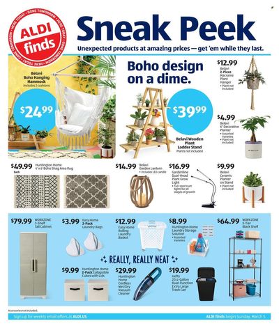 ALDI (CT, MA, MI, MN, NY, VT) Weekly Ad Flyer Specials March 5 to March 11, 2023