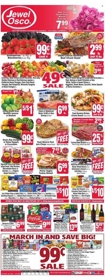 Jewel Osco (IL) Weekly Ad Flyer Specials March 1 to March 7, 2023