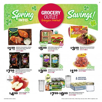 Grocery Outlet (CA, ID, OR, PA, WA) Weekly Ad Flyer Specials March 1 to March 7, 2023