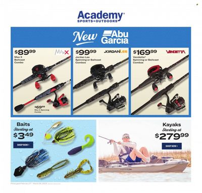 Academy Sports + Outdoors Weekly Ad Flyer Specials February 27 to March 26, 2023