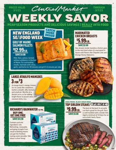 Central Market (TX) Weekly Ad Flyer Specials March 1 to March 7, 2023