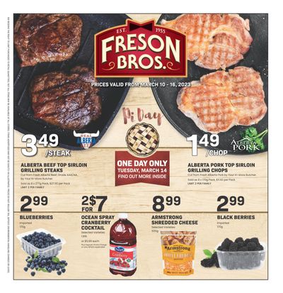 Freson Bros. Flyer March 10 to 16