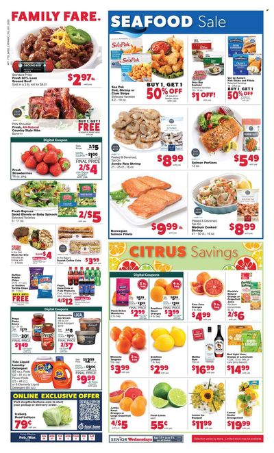 Family Fare (MI) Weekly Ad Flyer Specials February 26 to March 4, 2023