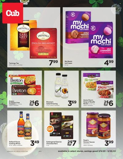 Cub Foods (MN) Weekly Ad Flyer Specials March 5 to March 25, 2023