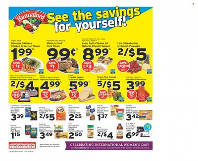 Hannaford (NH) Weekly Ad Flyer Specials March 5 to March 11, 2023