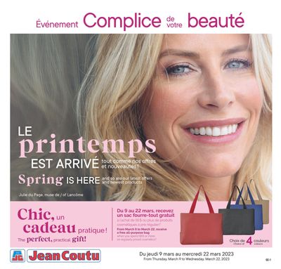 Jean Coutu (QC) Beauty Flyer March 9 to 22