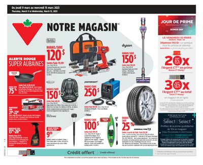 Canadian Tire (QC) Flyer March 9 to 15