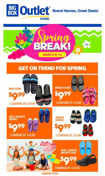 Big Box Outlet Store Flyer March 8 to 14