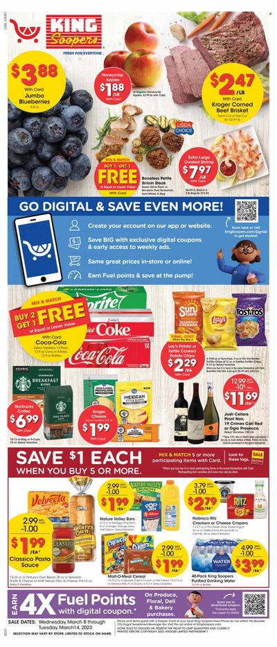 King Soopers (CO) Weekly Ad Flyer Specials March 8 to March 14, 2023