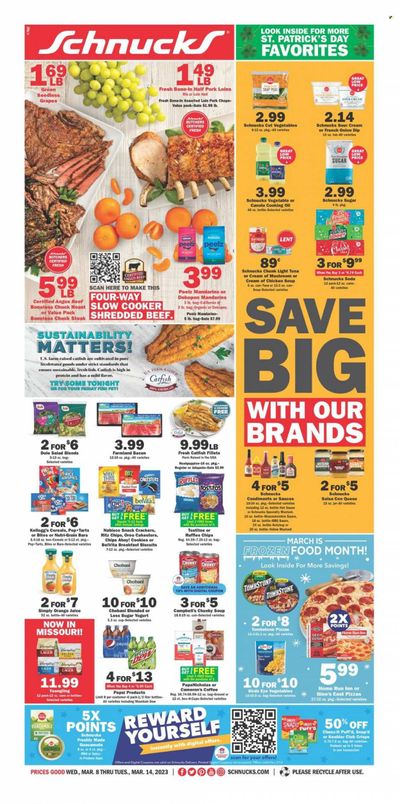 Schnucks (IA, IL, IN, MO) Weekly Ad Flyer Specials March 8 to March 14, 2023