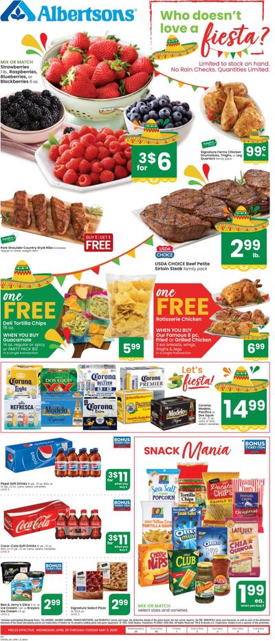 Albertsons Weekly Ad & Flyer April 29 to May 5