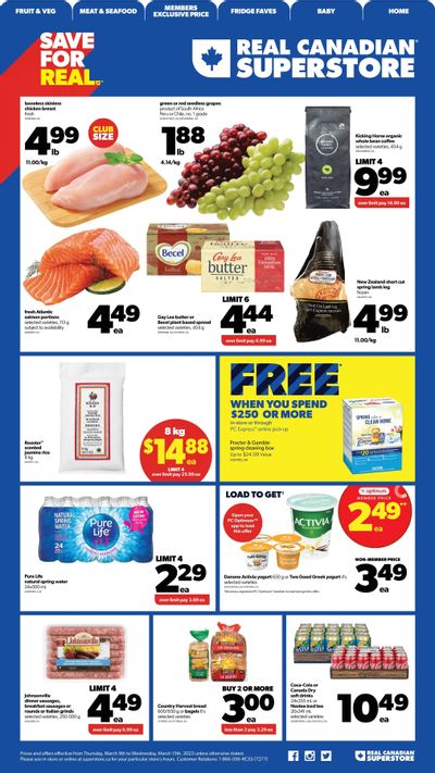 Real Canadian Superstore (ON) Flyer March 9 to 15