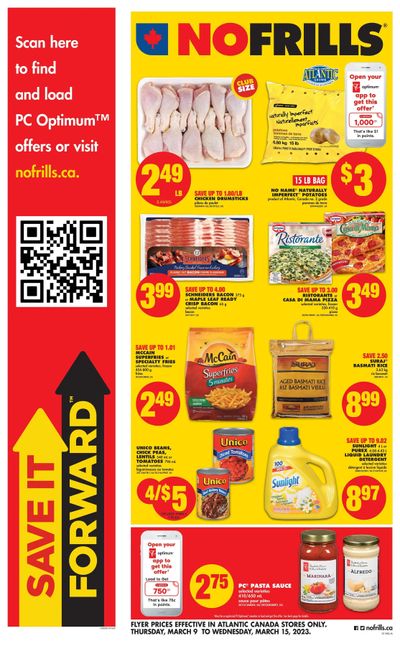 No Frills (Atlantic) Flyer March 9 to 15