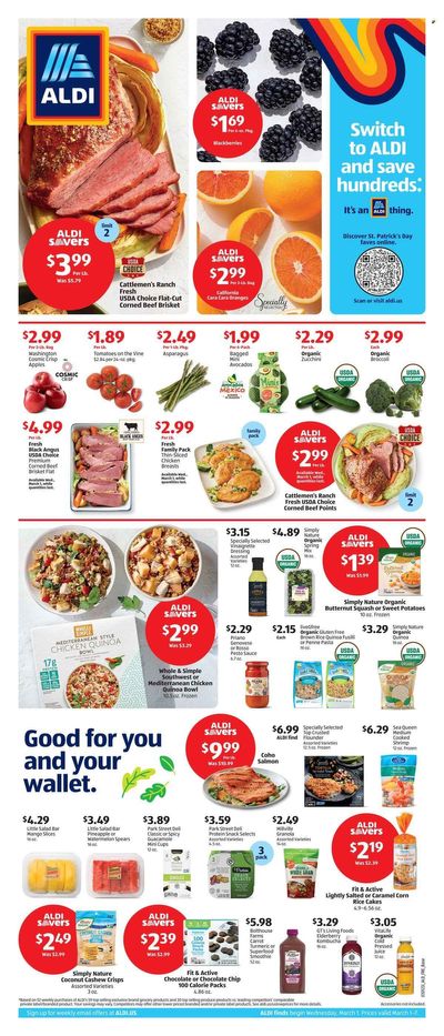 ALDI Weekly Ad Flyer Specials March 1 to March 7, 2023