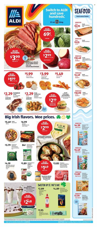 ALDI (CT, MI, MN, NY, VT) Weekly Ad Flyer Specials March 5 to March 11, 2023