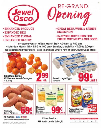 Jewel Osco (IL) Weekly Ad Flyer Specials March 1 to March 7, 2023