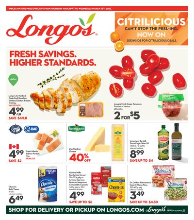 Longo's (Liberty Village) Flyer March 9 to 15
