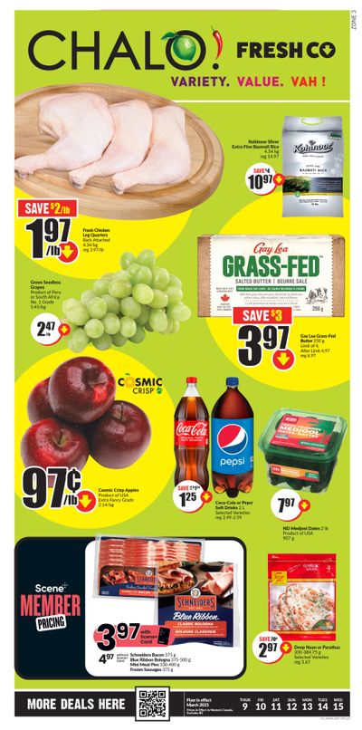 Chalo! FreshCo (West) Flyer March 9 to 15