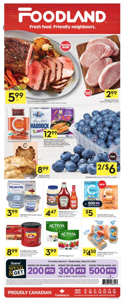 Foodland (ON) Flyer March 9 to 15