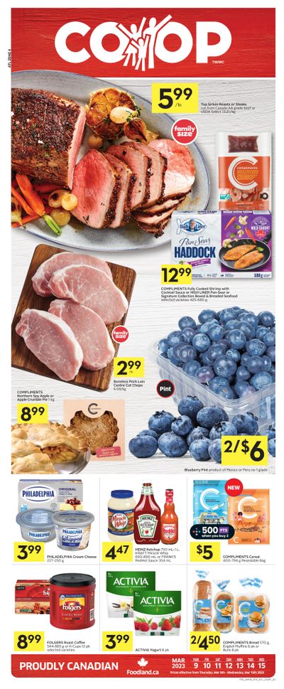 Foodland Co-op Flyer March 9 to 15