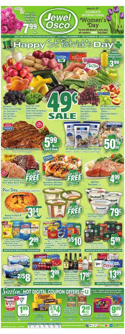 Jewel Osco (IL) Weekly Ad Flyer Specials March 8 to March 14, 2023
