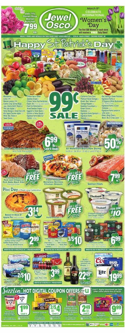 Jewel Osco (IN) Weekly Ad Flyer Specials March 8 to March 14, 2023