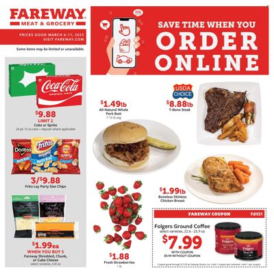 Fareway (IA) Weekly Ad Flyer Specials March 6 to March 11, 2023