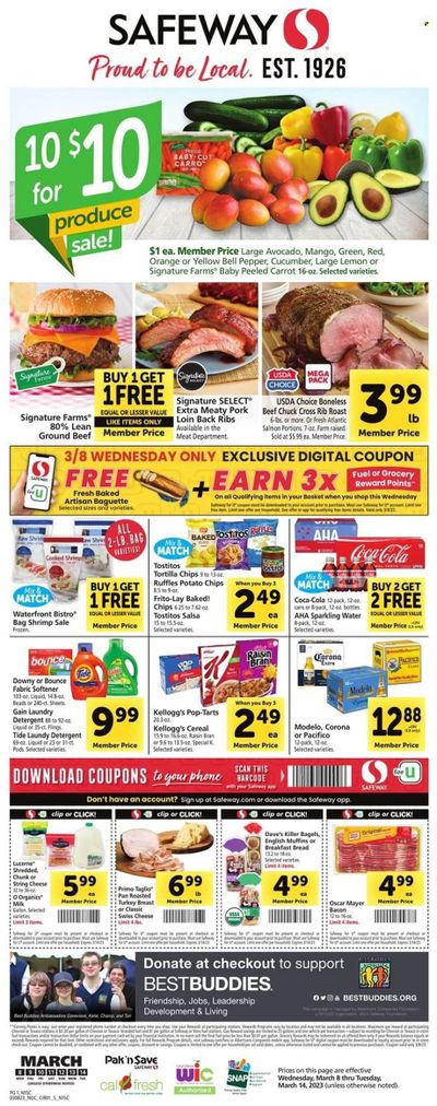 Safeway (CA, HI, OR, WA) Weekly Ad Flyer Specials March 8 to March 14, 2023