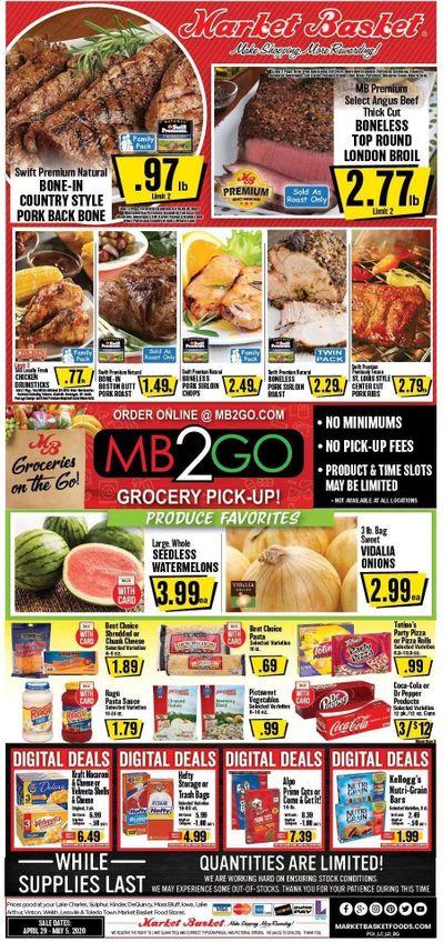 Market Basket Weekly Ad & Flyer April 29 to May 5