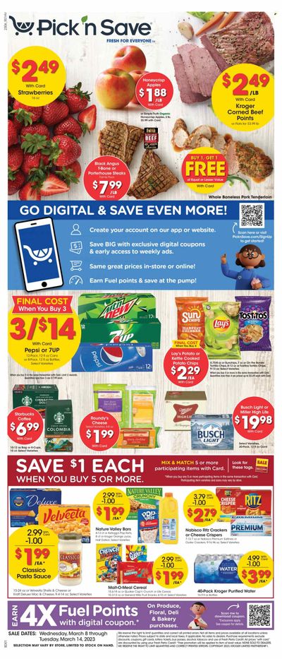 Pick ‘n Save (WI) Weekly Ad Flyer Specials March 8 to March 14, 2023