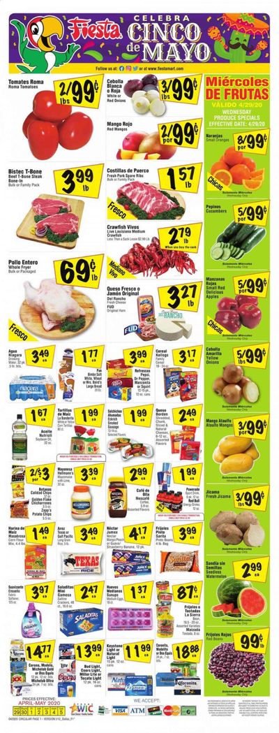 Fiesta Mart Weekly Ad & Flyer April 29 to May 5