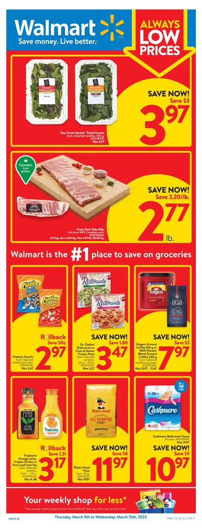 Walmart (ON) Flyer March 9 to 15