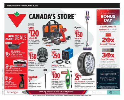 Canadian Tire (ON) Flyer March 10 to 16