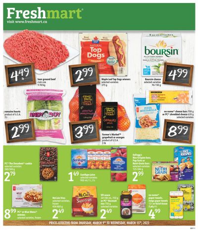 Freshmart (West) Flyer March 9 to 15