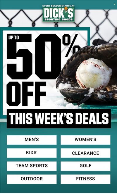 DICK'S Weekly Ad Flyer Specials March 5 to March 11, 2023