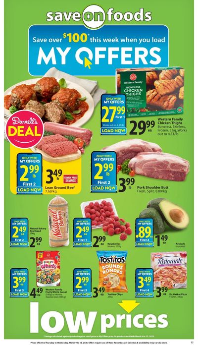 Save On Foods (AB) Flyer March 9 to 15