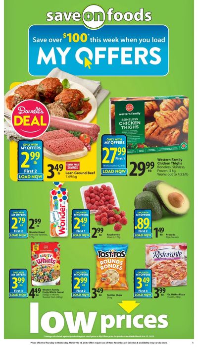Save On Foods (BC) Flyer March 9 to 15