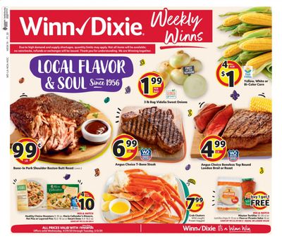 Winn Dixie Weekly Ad & Flyer April 29 to May 5