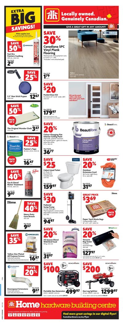 Home Hardware Building Centre (Atlantic) Flyer March 9 to 15