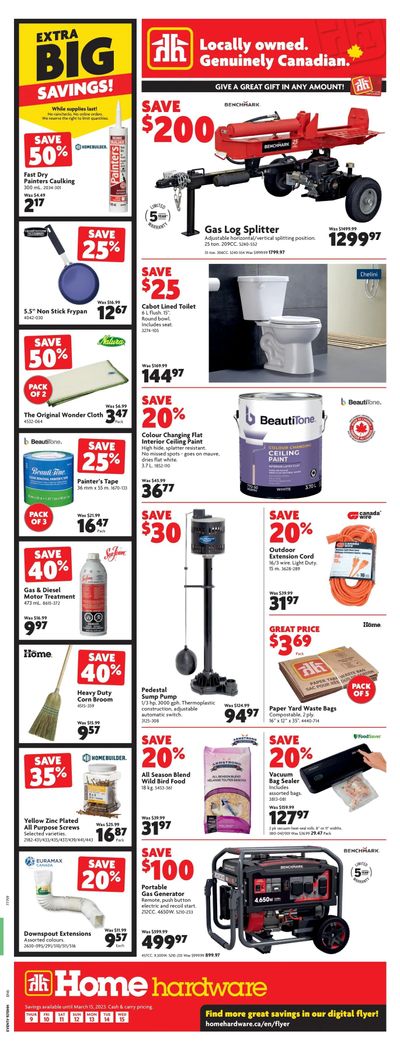 Home Hardware (ON) Flyer March 9 to 15
