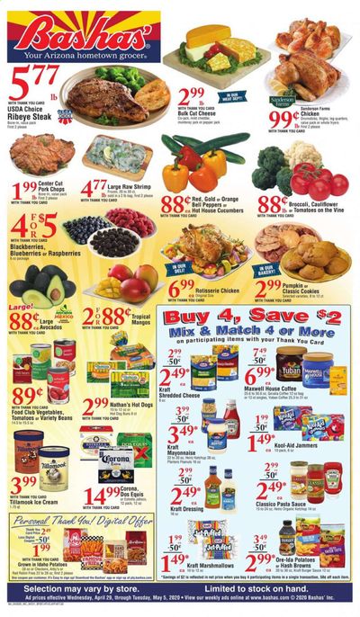 Bashas Weekly Ad & Flyer April 29 to May 5