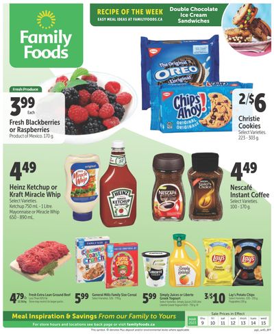 Family Foods Flyer March 9 to 15